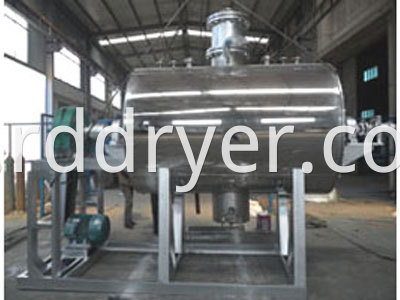 Rake Vacuum Dryer Machine for Heat Sensitive Materials